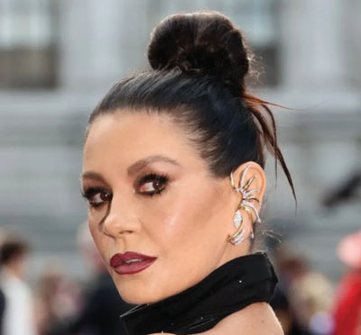 Catherine Zeta-Jones Glows at the Wednesday Premiere with FHF Favorites